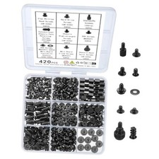 420pcs Computer Screws, Motherboard Standoffs Kit for Motherboard Laptop