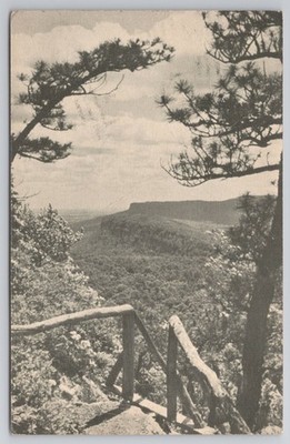 Sky Top Mountain House Mahonk Lake New York NY 1941 Postcard