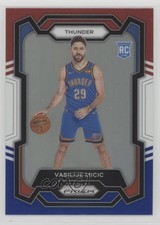 2023-24 Panini Prizm Red White & Blue Prizm Vasilije Micic #297 1d0h