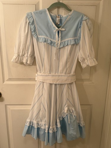 Vtg 80s Square Dance Dress Rockabilly Size 14