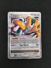 MP / HP Pokémon TCG Regigigas LV.X DP30 Black Star Promo LP
