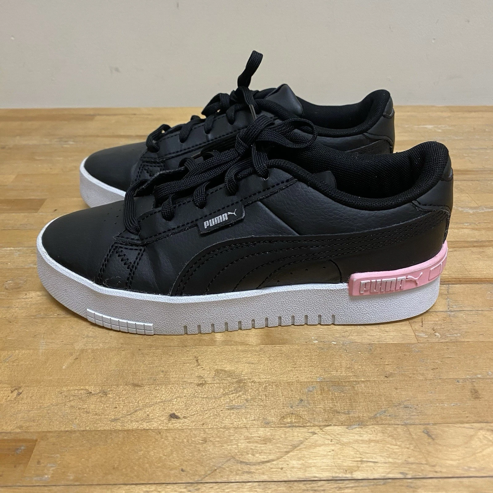 Scarpa sneaker Puma Jada nero rosa 381991 01 ragazzo ragazza taglia 2C