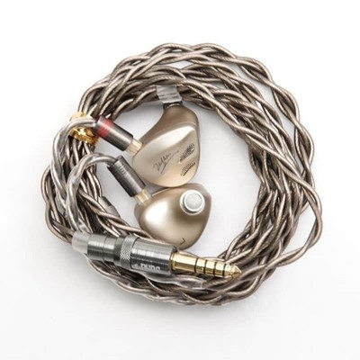 Dunu Vulkan2 2DD+6BA Driver Hybrid Architecture In Ear Earphones w/Box Used