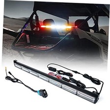 30" UTV RZR Chase Strobe Flashing Light Bar, with Red-Amber-White-Amber-Red