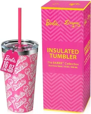 Dragon Glassware x Barbie Vacuum Insulated Tumbler 16 oz, - Classic 