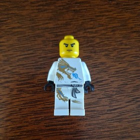 Lego Ninjago Minifigure Zane DX (njo018) 2171 2260 Slightly damaged 