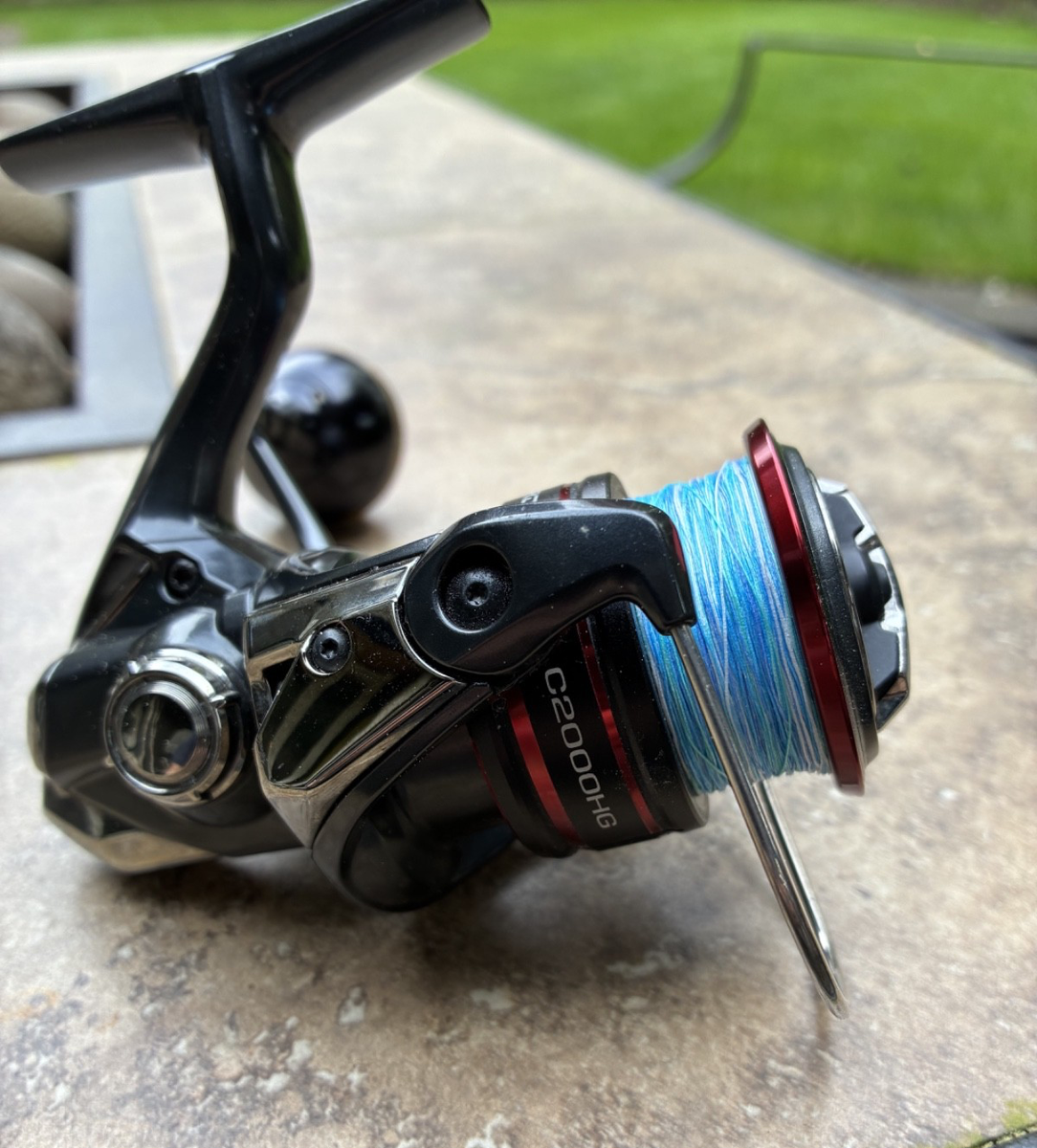 Shimano Vanford 2000 spinning reel with 15lb braid | eBay