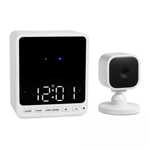 Alternate view of Alarm Clock Case Blink Mini Indoor Camera Cover Low-key Placement