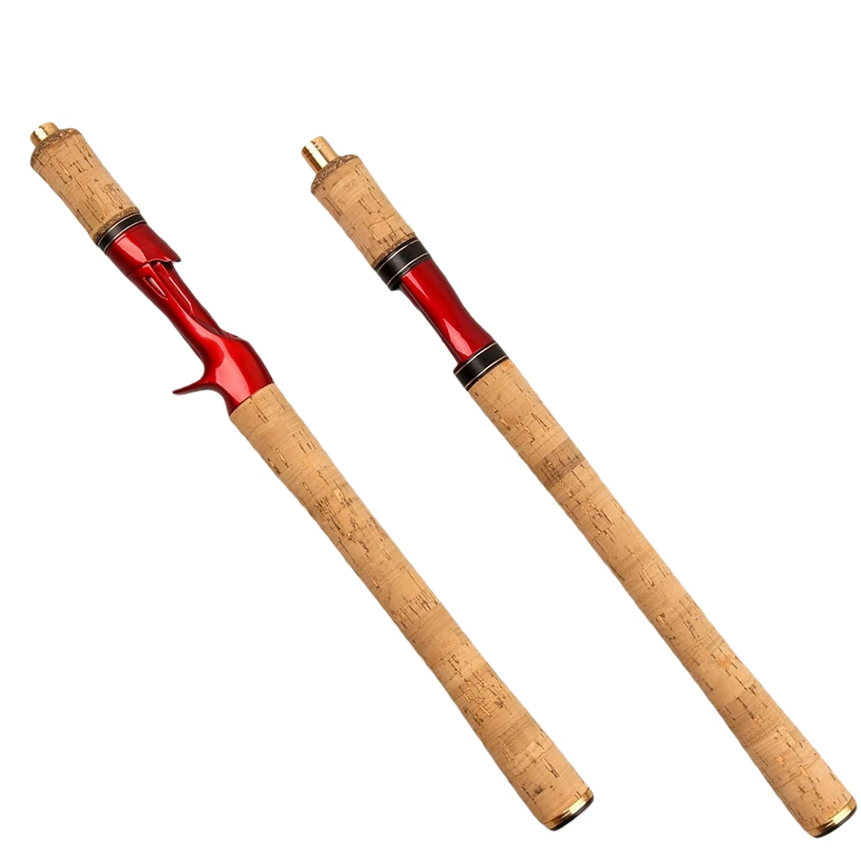 ABUJIA Travel Spinning Fishing Rod 6.6ft-8ft 8-15lb M Carbon Trout Casting Rod - Image 4 of 4