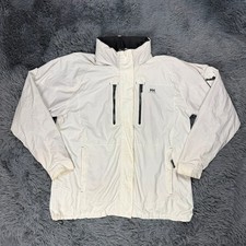 Helly Hansen Helly Tech White Waterproof Outdoor Jacket XXL