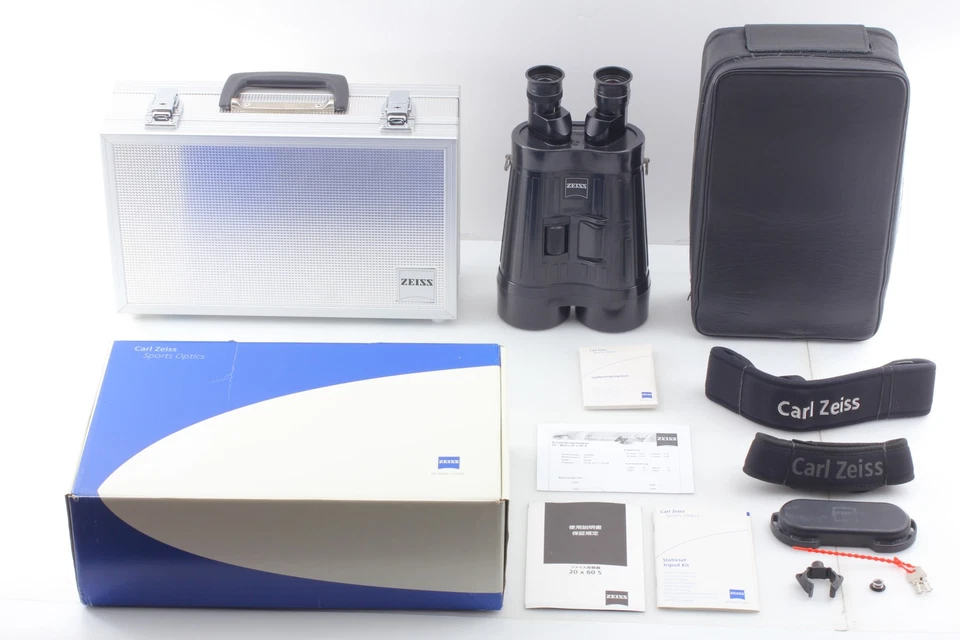 [КАК НОВЫЙ В ЧЕХЛЕ] Бинокль со стабилизацией изображения Carl Zeiss 20x60 S из ЯПОНИИ - Изображение 2 из 4