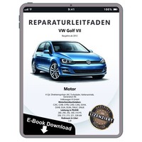 VW Golf 7 5G/AU Ab 2012 Benzinmotor 280-310 PS R-Line Reparaturhandbuch Download