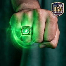 John Stewart Green Lantern Cosplay Ring 2026 Resin Printed Us Standard Size