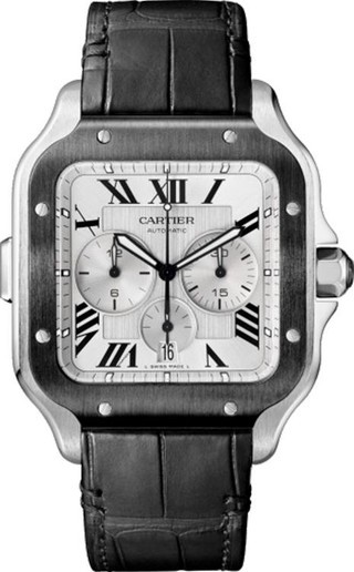 Cartier Santos WSSA0017 Stainless Steel
