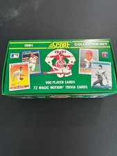 1991 Score Baseball Factory Collector Set