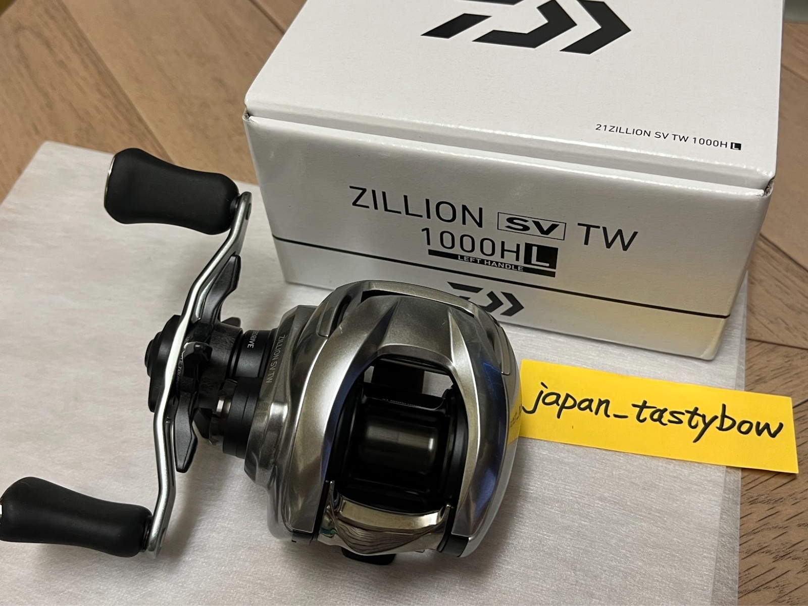 Daiwa Zillion SV TW 1000HL Baitcasting Reel Left Handle