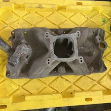 Edelbrock Tm-1 Tarantula Aluminum Intake Manifold Sb Chevy Nostalgia Vintage Rod Edelbrock Tm-1 Tarantula Aluminum Intake Manifold Sb Chevy Nostalgia Vintage Rod