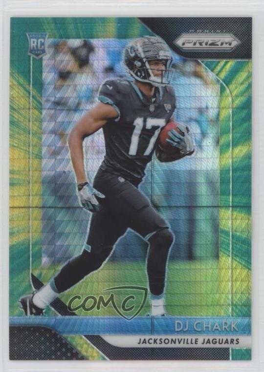 2018 Panini Prizm Rookie Hyper Prizm 230/275 DJ Chark Jr #223 Rookie RC ms9