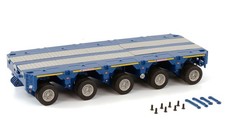 WSI Models Scheuerle Tii Premium Line; Scheuerle Inter Combi Set 5 Axle Blue 1:50 04-2169
