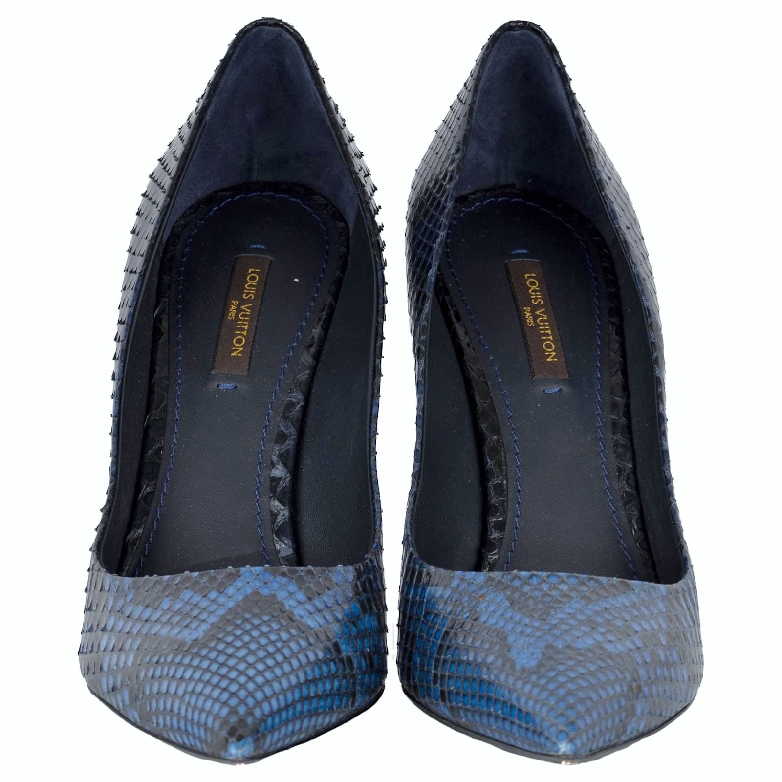 LOUIS VUITTON - real PYTHON Eyeline classic pumps… - image 2