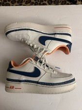 Nike Air Force 1 Summit White/Blue  GS Kids Size 6.5 Y  SKU-CK9708-100