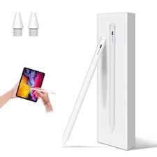 Stylus Pen for iPad 2018-2025  Fast Charging Pencil with Tilt Sensitivity Pal...