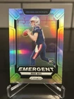2024 Panini Prizm Emergent Drake Maye #4 Silver Prizm (RC)