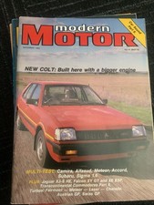 #4 Modern Motor Car magazine 1982 November Ford Xe ESP Xy Gt