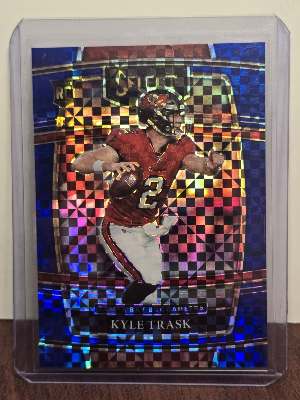 Kyle Trask RC 2021 Select Concourse PRIZM BLUE Rookie 10/199