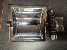 Two 2 Chrome Recessed Toilet Paper Holders