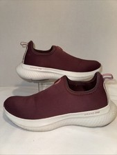 Cole Haan Women Zerogrand Changepace Slip On Sneaker Shoes Maroon Snake 8 B