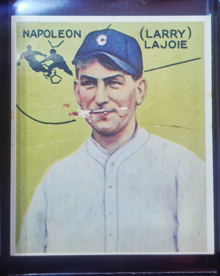 1933 Goudey Gum Co. #106 Nap (Larry) Lajoie Cleveland Indians - Image 2 of 3