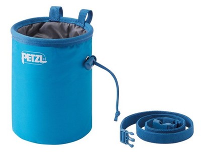 Petzl - Bandi bright blue Chalkbag Magnesiabeutel Klettern Bouldern