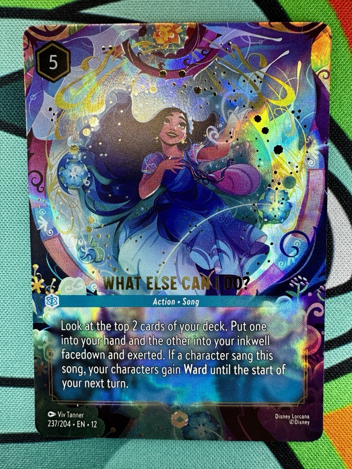 What Else Can I Do? (Enchanted) 237/204 Wilds Unknown Holo - Disney Lorcana
