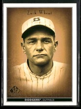 2002 SP Legendary Cuts #90 Zack Wheat