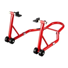 850lb Motorcycle Stand Lift Rear Wheel Spoolift Paddock Swingarm Red Adjustable