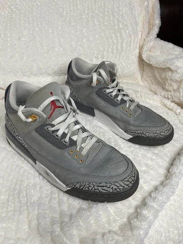 Taglia 10 5 Jordan 3 Retro Mid Cool Grigio