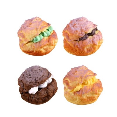 Realistic Artificial Puff Bread Model for Bakery Display Simulation Bread Model