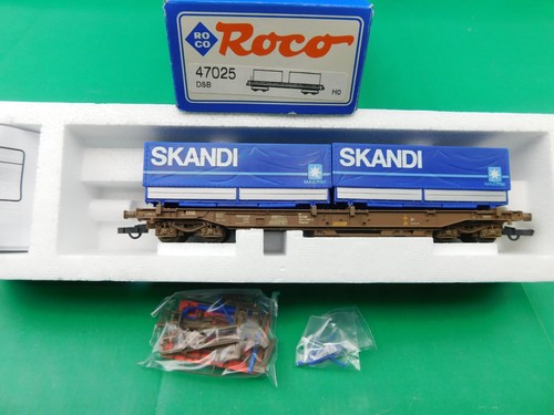 C09 Roco H0 Güterwagen 47025 DSB Skandi Taschenwagen AC KKK OVP TOP | Condition: Gebraucht