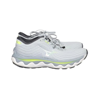 Mizuno, Laufschuhe, Größe: 38 1/2, model: wave horizon 06, Grau/Grün, Damen #Kab
