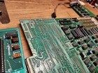 Scrap Metal, Gold Plated. 1983 Zenith Computer Mainboard And Daughter Boards. — photo 4