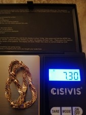 9 Carat Gold Bracelet Well Hallmarked. Used Condition. 8 inches Long