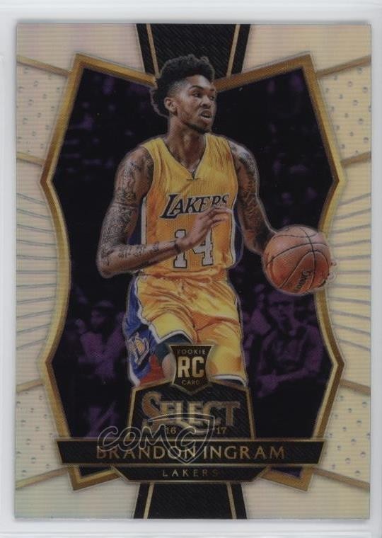2016-17 Panini Select Premier Level Silver Prizm Brandon Ingram #101 0ch