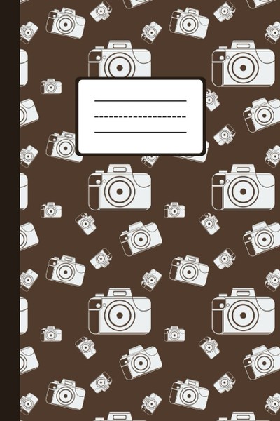 Fotografen Notizbuch A5 Kariert Tagebuch Journal Fotografie Kamera 120 Seiten-image
