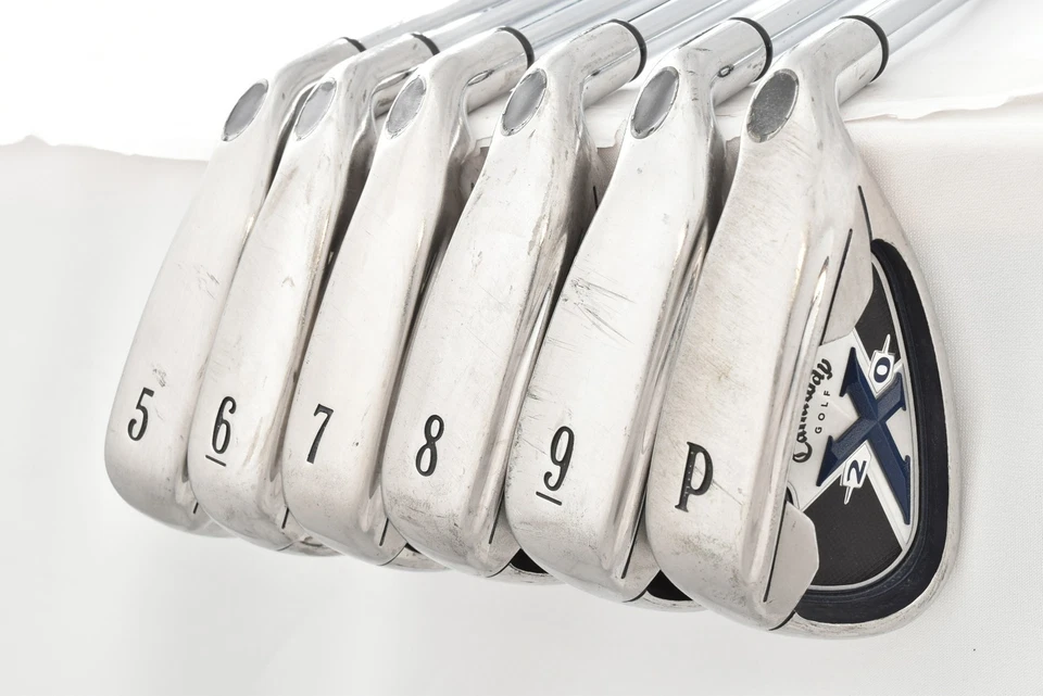 Callaway X-20 6p 5-6-7-8-9-Pw RH Golf Men Club Iron Set NSPRO 950GH Stiff Flex - Image 2 of 4