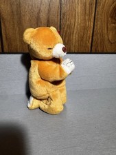 TY Beanie Baby - HOPE the Praying Bear 7 inch - MWMTs Stuffed Animal Toy 1998