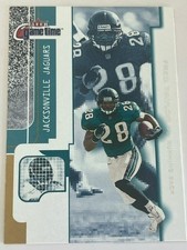 2001 FLEER GAME TIME FOOTBALL  FRED TAYLOR 11