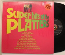 The Platters Lp Super Hits Of On Pickwick - Vg To Nm / Vg In Shrink