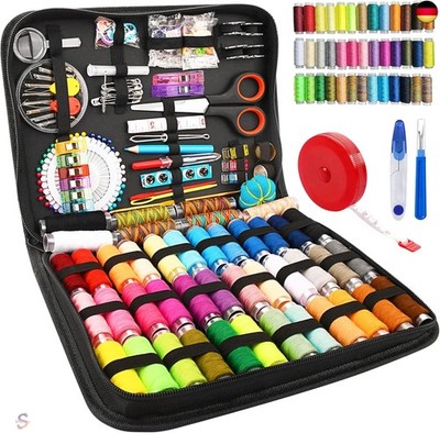 TWBEST 264 Sewing Kit with Sewing Accessories, with Carry Bag, 43 Thread Reels