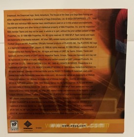 SEGA Generator Demo Disc Vol. 1 Sega Dreamcast Demo Video Clips Bundle
